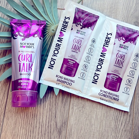 5/$25 ☀️NEW Not Your Mother's Curl Talk Bond Building Shampoo 2 oz plus extras - Picture 1 of 3